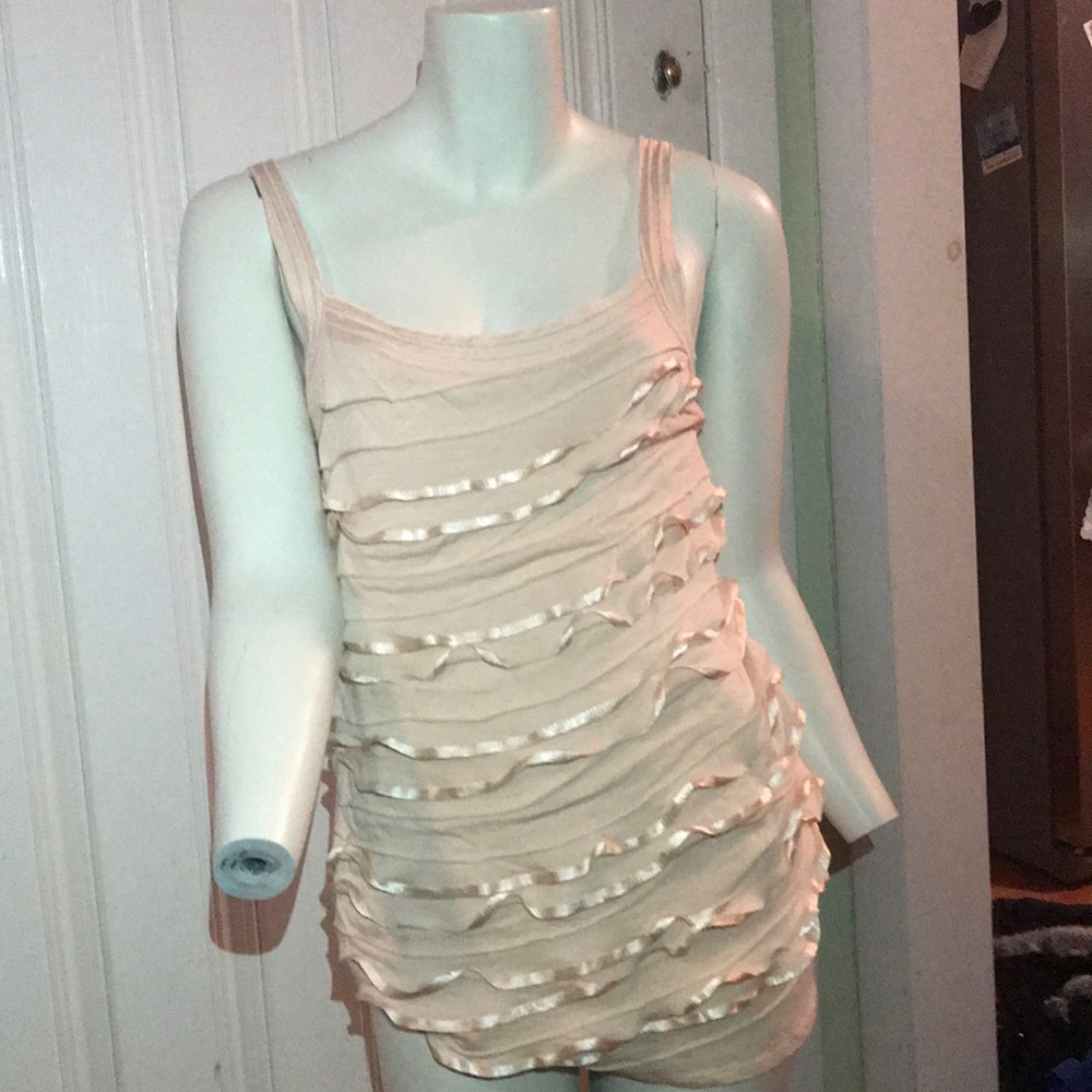Express Ruffled tank